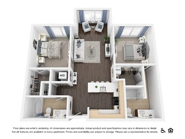 Floor plan Deschutes