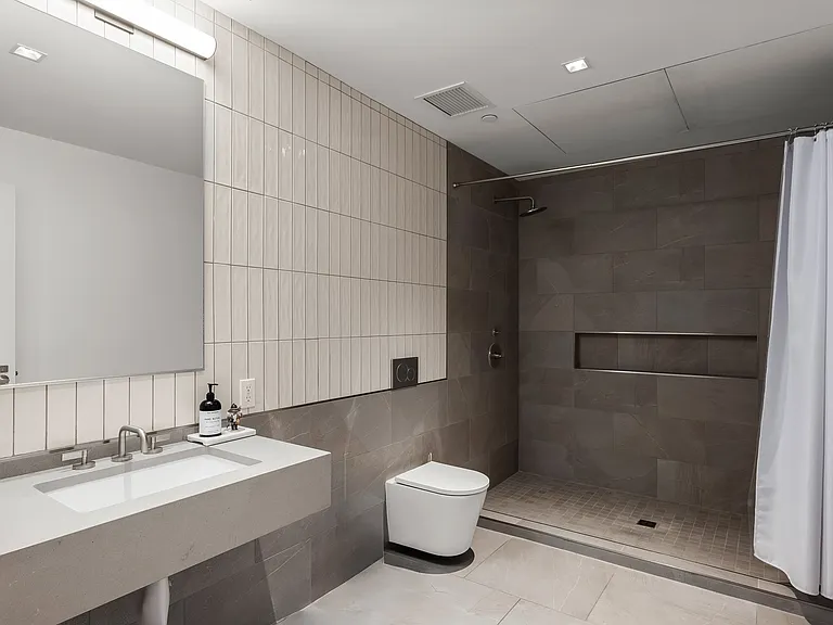 Common area bathroom