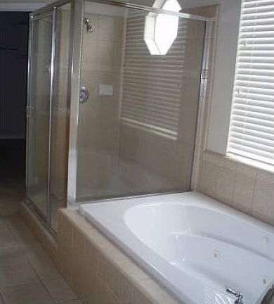 master bath w/ both showe