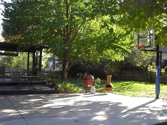 Serene, playful back yard