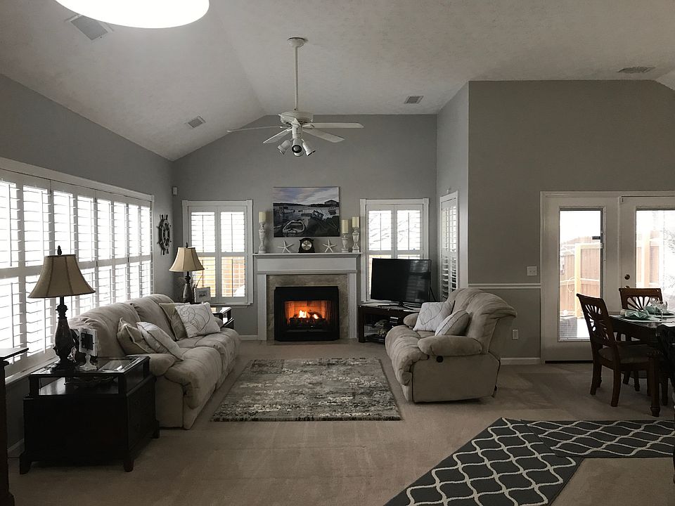 Large open living room