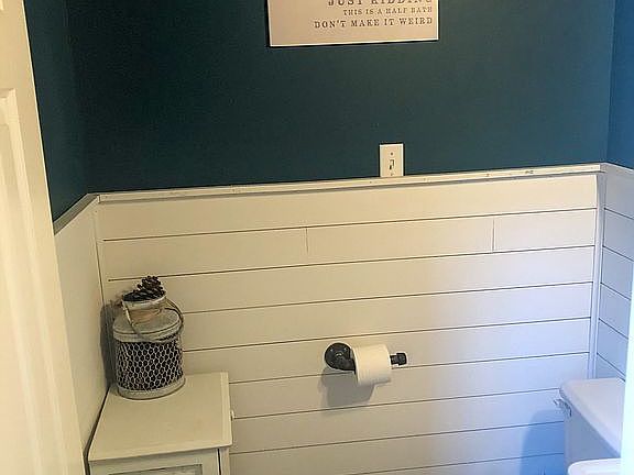 Remodeled 1/2 bath April 20