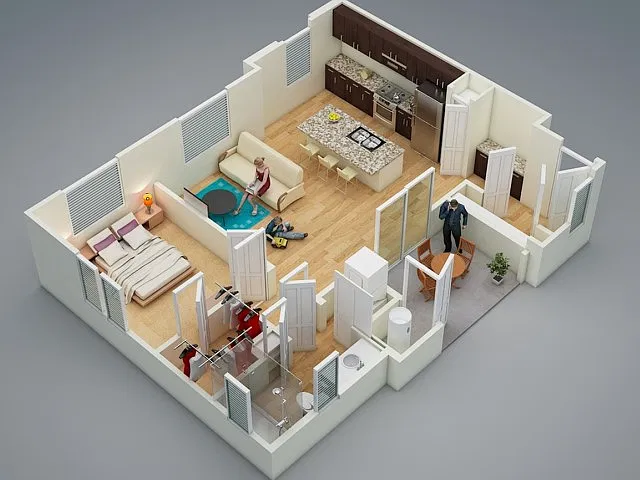 Floor plan L1