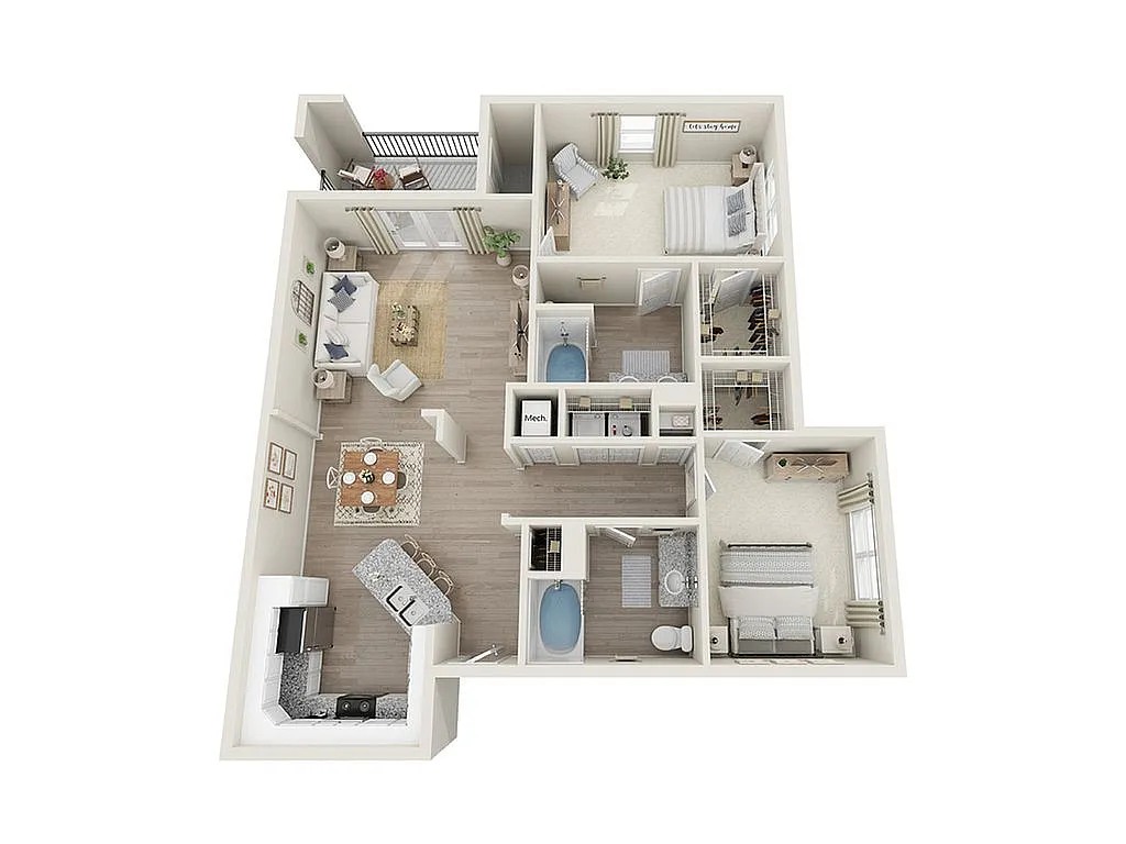 Floor plan The Auburn