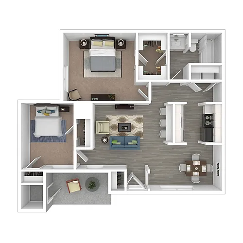 Floor plan 2x1 Upgrade