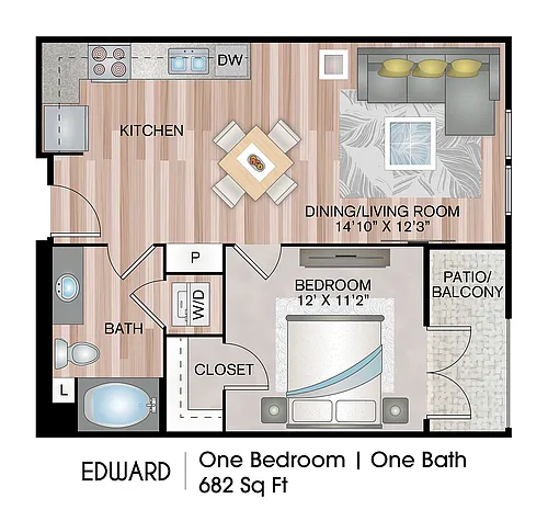 Floor plan Edward