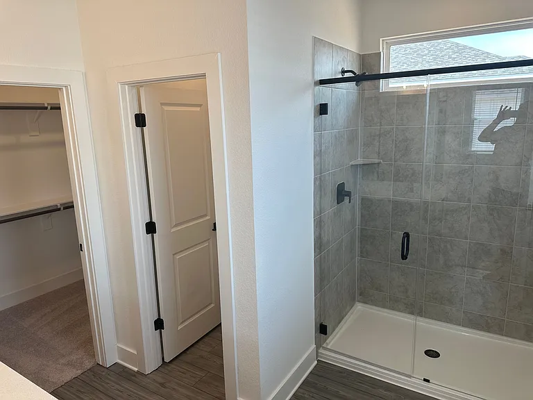 Primary bath shower