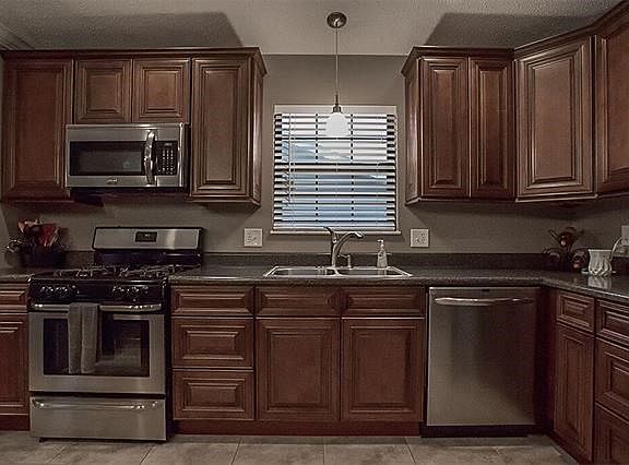 Stainless steel appliances!