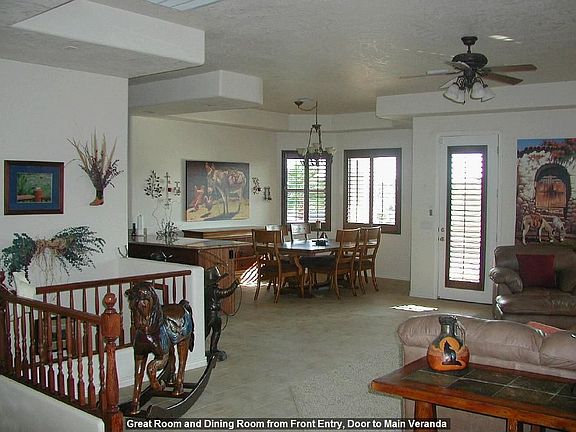 Great Room, Stairwell, Dining
