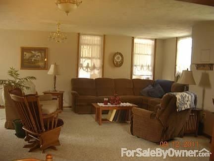 large family room : this was originally 2 small rooms-made it into 1 big family room!