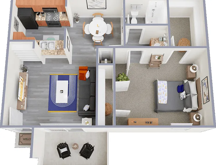 The Alder Floorplan Diagram