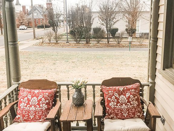 Enjoy coffee or a beverage in the evenings on the front porch