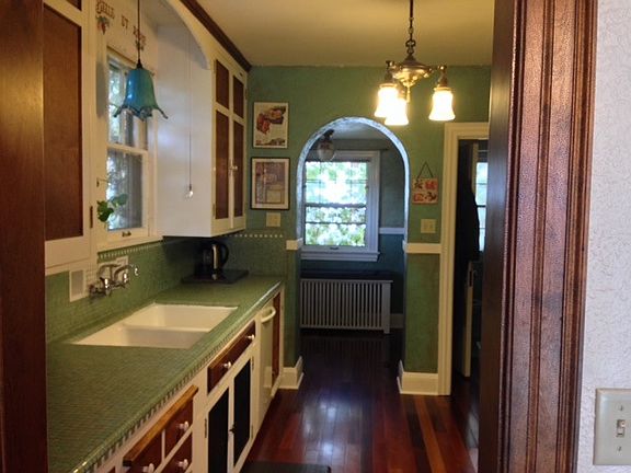 Kitchen with original charm!