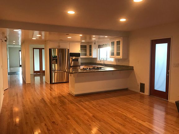 The centrally-located kitchen.
