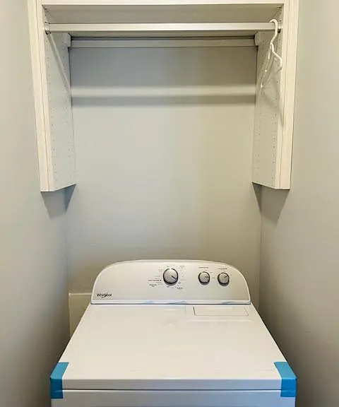 Laundry with storage