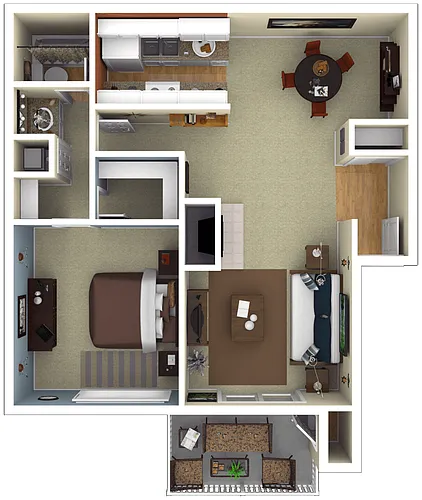 Floor plan Residence 1 Luxury