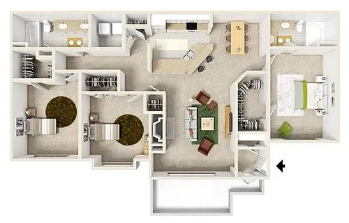 Floor plan Tuscany