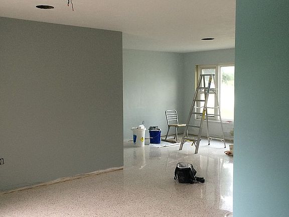 Living/dining space