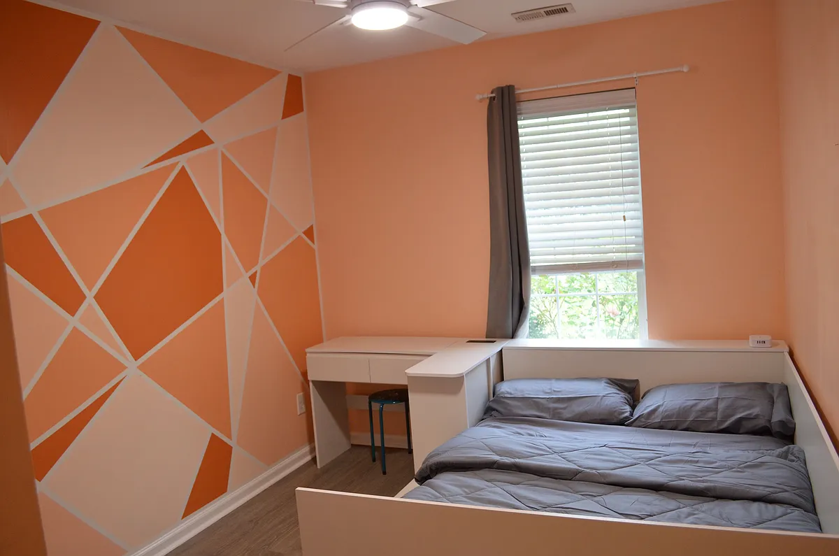 Full bed and dresser - 1601 E Lenoir St #2