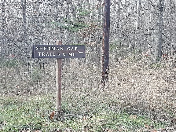 Trails beside property