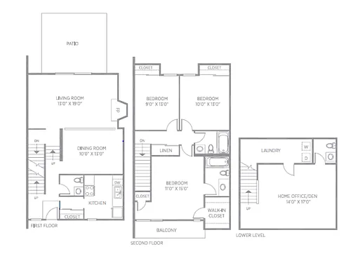 Floor plan 3CR