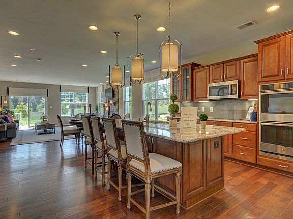 Striking kitchen with island