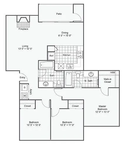 Floor plan The Lantern