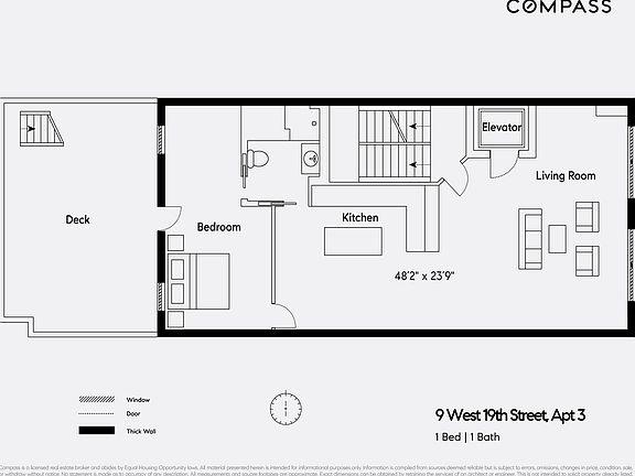 2nd image of 9 W 19th St Fl 3