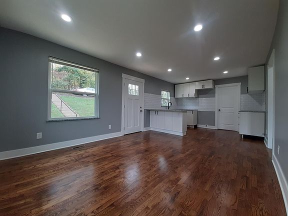 Open Concept Living and Kitchen