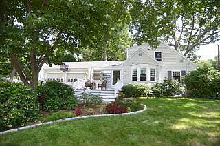 Garage and Deck view