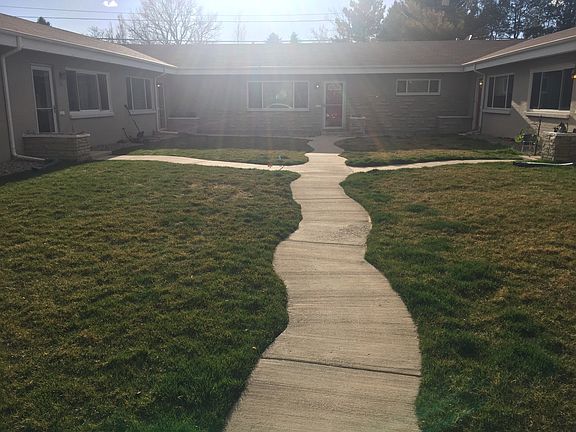 Beautiful shared courtyard