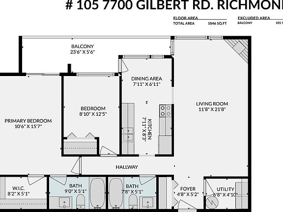 2nd image of 7700 Gilbert Rd #105
