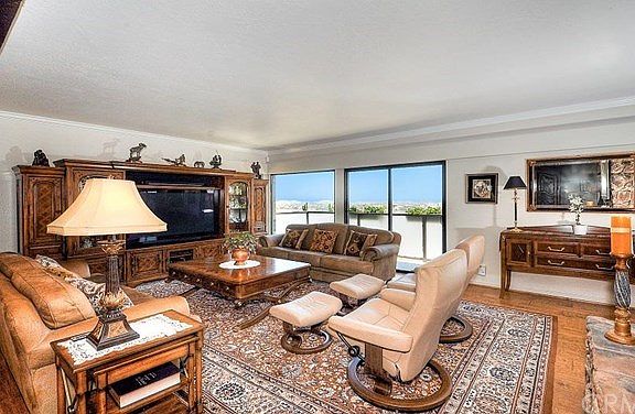 Another view of the living room with city views