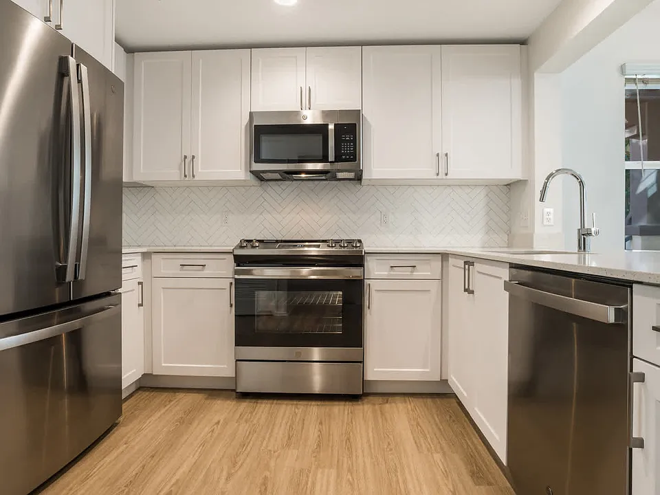 Kitchen with Stainless Steel Appliances