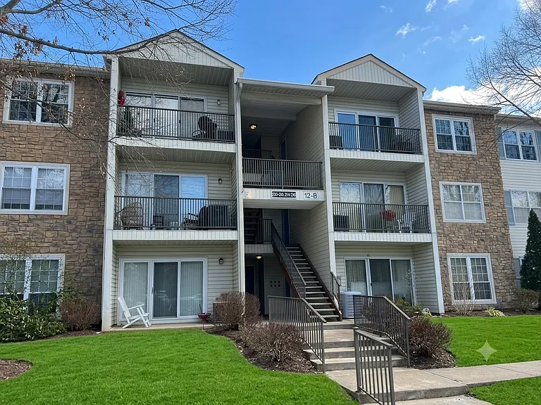 Front view of building 12B. The actual unit faces the back.
