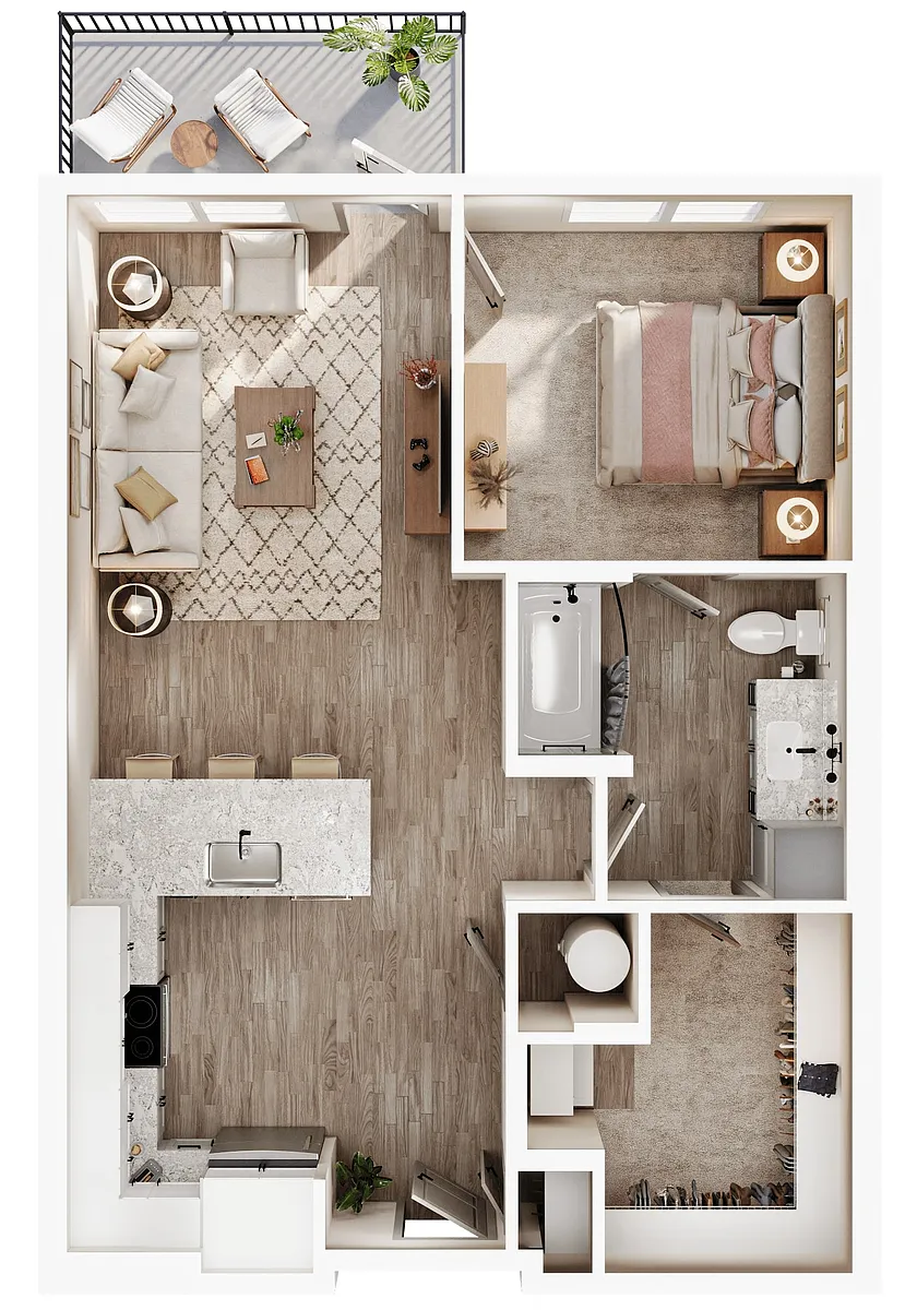 Floor plan A2A