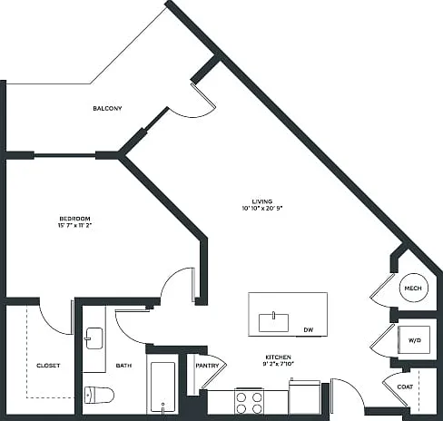 One Bedroom One Bedroom