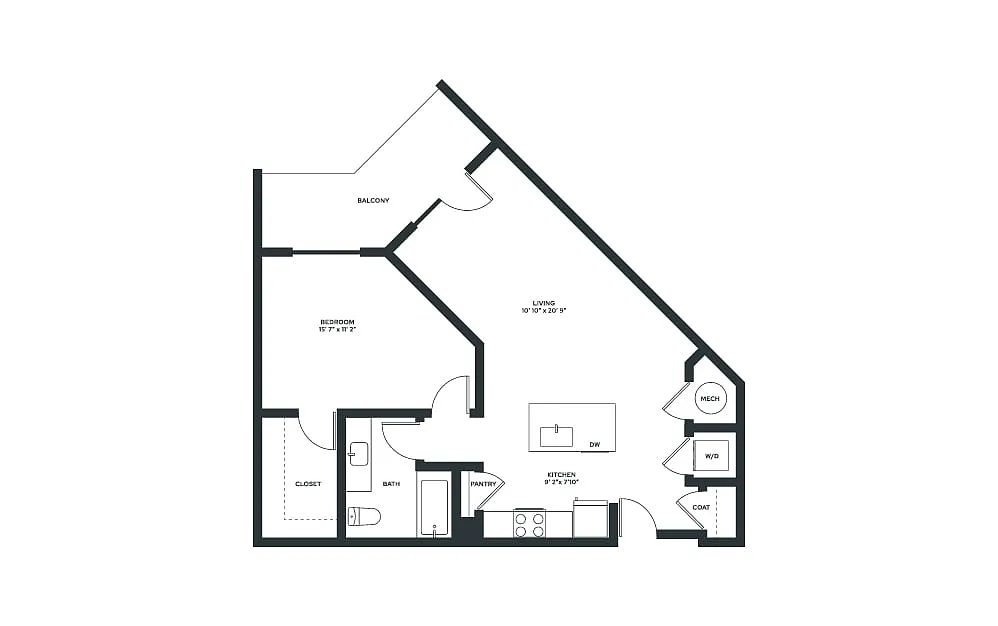Floor plan Dawn