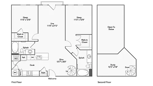 Floor plan Chelsea Loft
