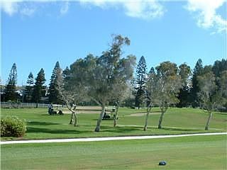 Walk to the golf course