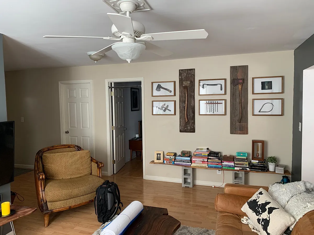 Living room. - Vannostrand Rd