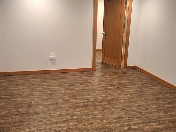 view from kitchen to bedroom