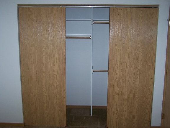 Built in Shelving in Closets