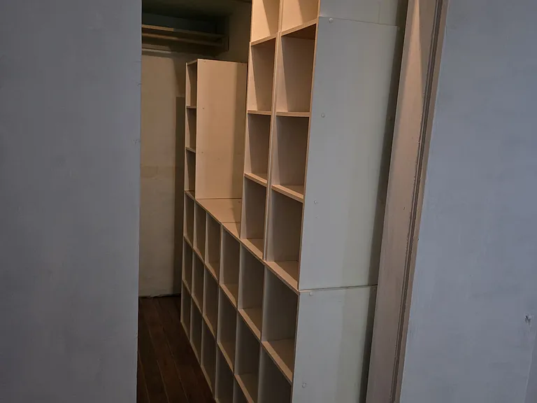 Large walk in closet.