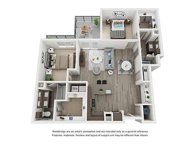 Floor plan B3