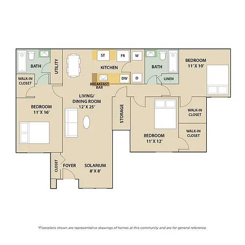 Floor plan Prescott