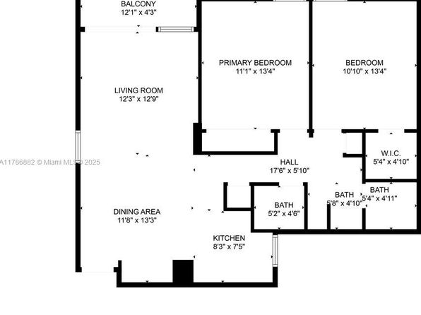 110 Fontainebleau Blvd APT 202, Miami, FL 33172