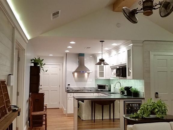 View of Kitchen from Living Room