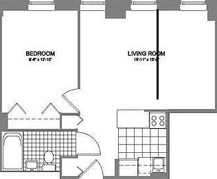 2nd image of 360 W 34th St APT 11W