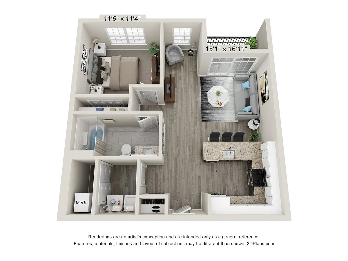 Floor plan The Gable A